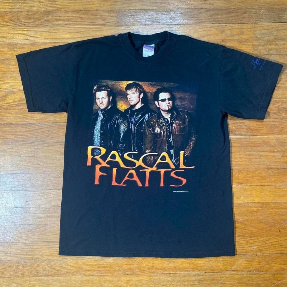 Rascal Flatts Band‎ 2004 Concert T-shirt Men's Medium